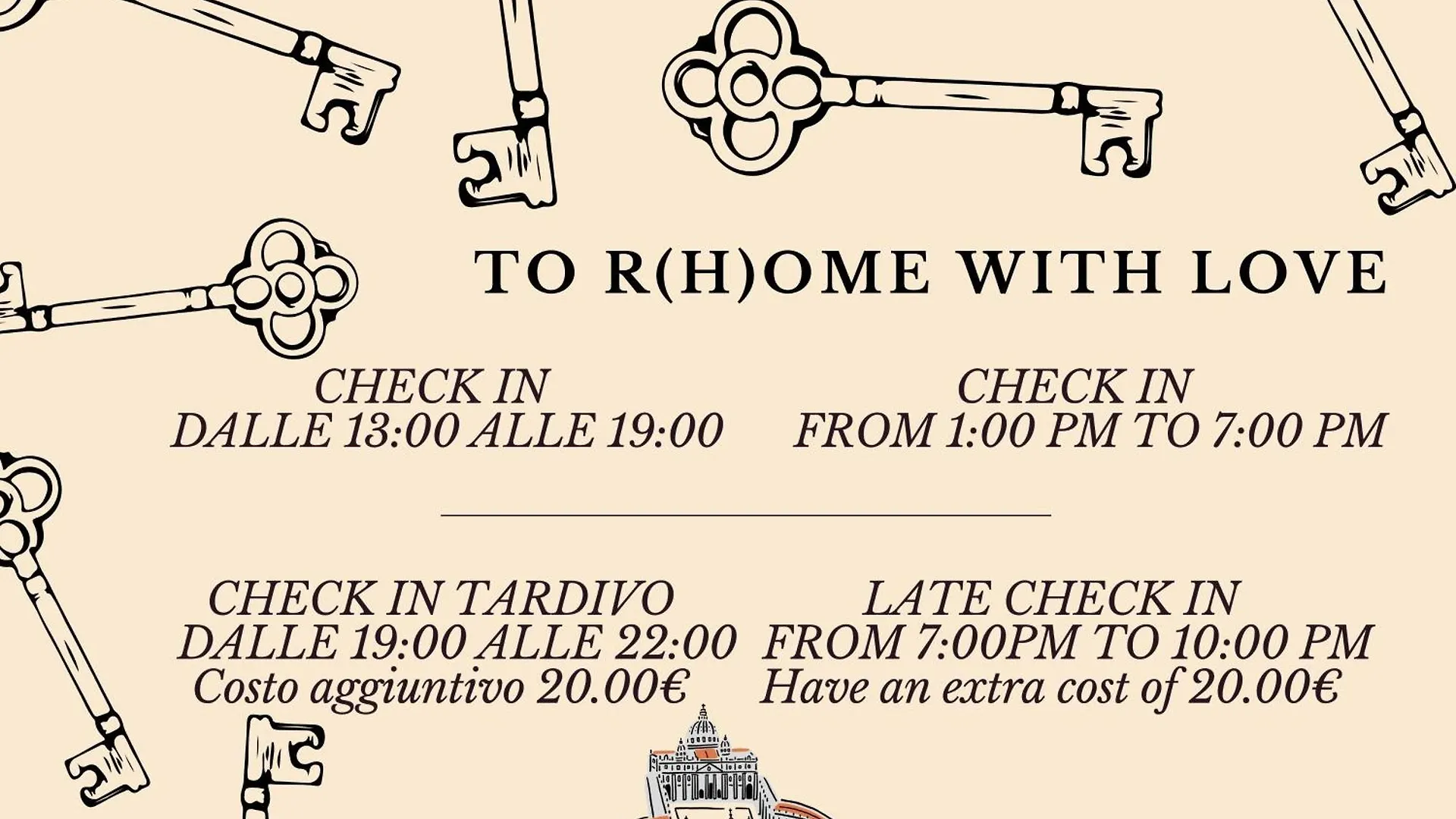 Appartement •To Rome With Love•